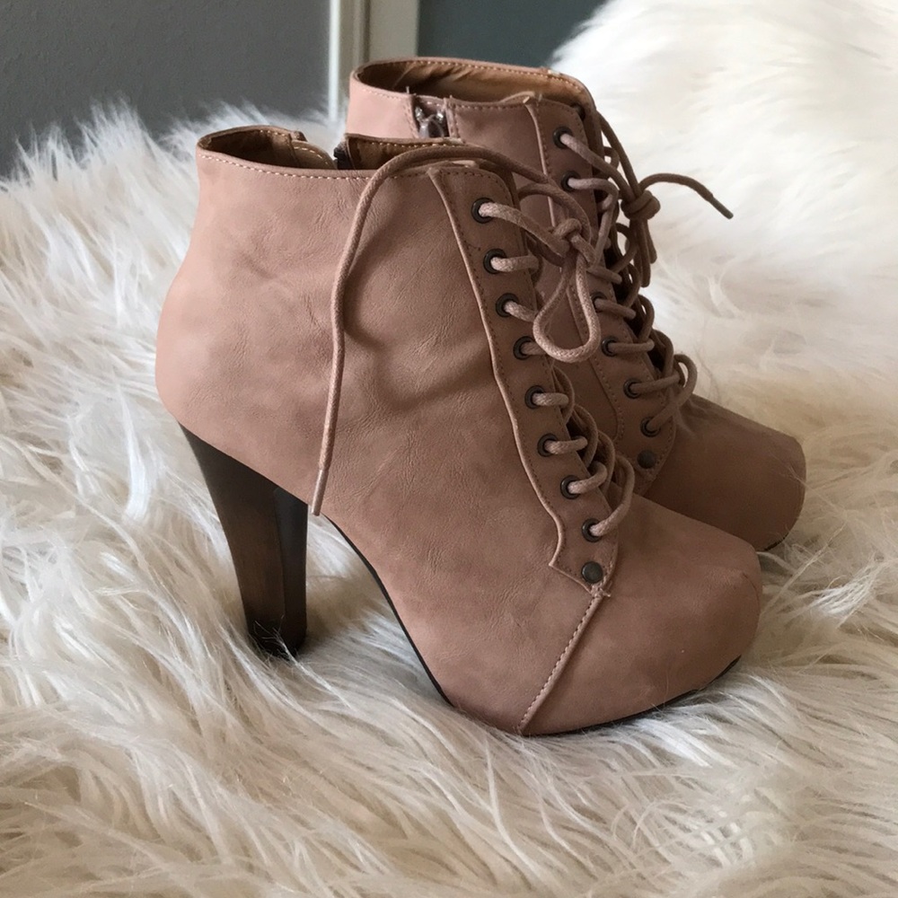 Booties nude